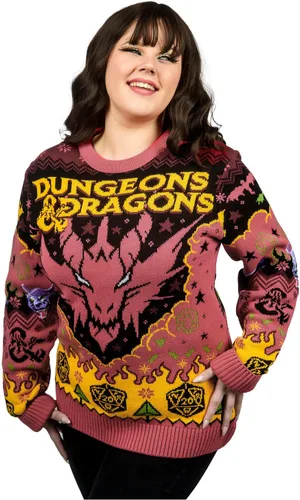 Miniatura 4 de Suéter navideño de Calabozos y Dragones