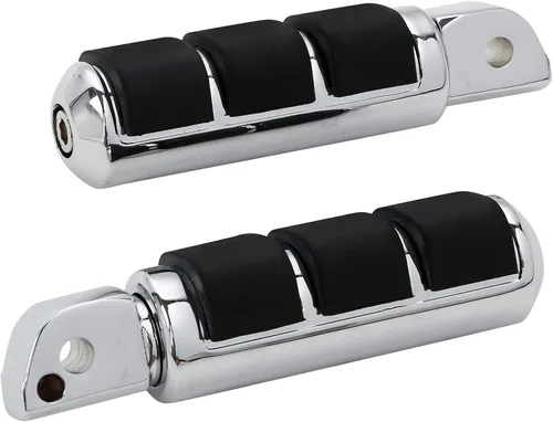 Miniatura 39 de TCT-MOTORPARTS Clavijas cromadas para estribera trasera para Harley Davidson Softail Fat Boy 18-25 Estriberas para pasajeros Estilo #20