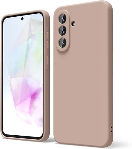Miniatura 157 de oakxco Funda para teléfono Samsung Galaxy A12 con agarre de silicona líquida, linda delgada fina suave cubierta de gel de goma TPU lisa para mujeres