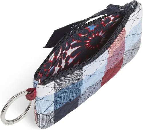 Miniatura 2 de Vera Bradley Women's Cotton Zip ID Case Wallet