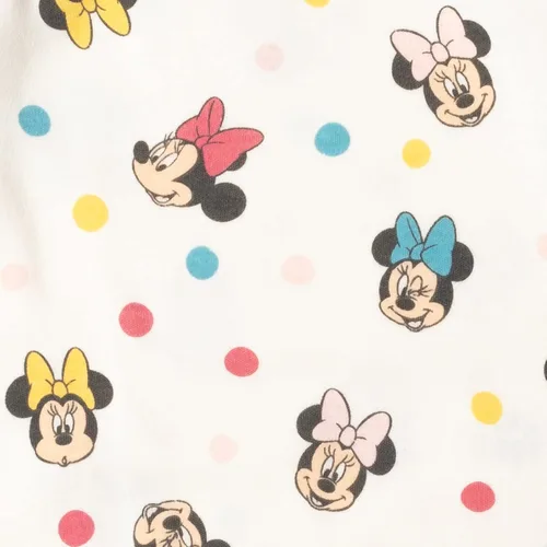 Miniatura 6 de Disney Minnie Mouse - Body acolchado de felpa francesa para bebé recién nacido a bebé