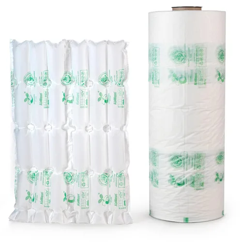 Miniatura 11 de IDL Packaging EcoWave-8.3 Almohadas de aire para embalaje, 15 pulgadas de ancho y 1300 pies de largo con película neutra de CO2 (1 rollo), bolsas
