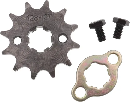 Miniatura 2 de 428 Piñón delantero Enigine con clip para motocicleta Dirt Bike (16.850-0.669 in, 10T)
