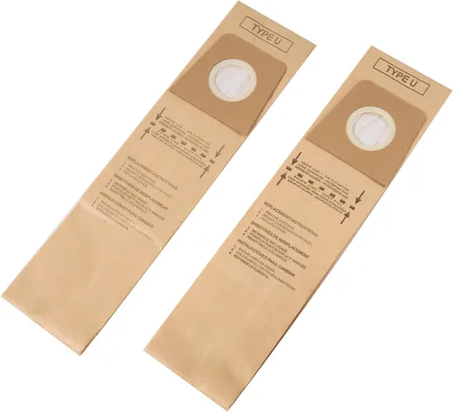 Miniatura 6 de Paquete de 20 bolsas de papel para aspiradora compatibles con Dirt Devil Royal Type U Uprights de repuesto para 3920047001 3920048001 y 3920750001