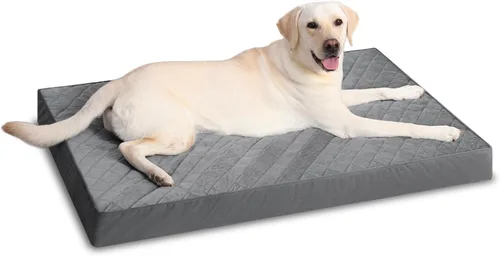 Miniatura 12 de NUPIDA Camas ortopédicas para perros pequeños, impermeables, con funda extraíble lavable y parte inferior antideslizante, cama acolchada para perros