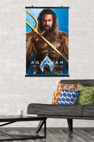 Miniatura 40 de Trends International DC Comics Movie Aquaman y el Reino Perdido - Póster de pared Aquaman de 22.4 pulgadas de largo x 14.7 pulgadas de ancho