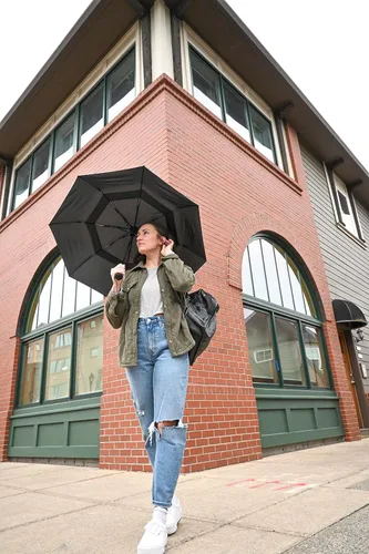 Miniatura 7 de ShedRain WindPro - Vented Auto/close Travel Umbrella