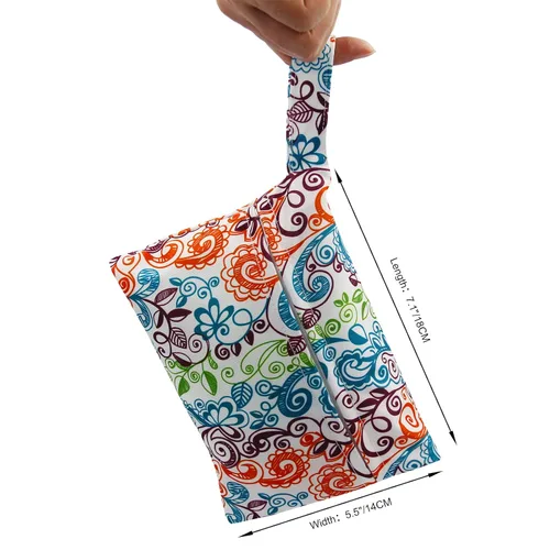 Miniatura 6 de PINOWU Almohadillas de lactancia – 10 almohadillas lavables + bolsa húmeda + bolsa de lavado, almohadillas para pezones de lactancia materna
