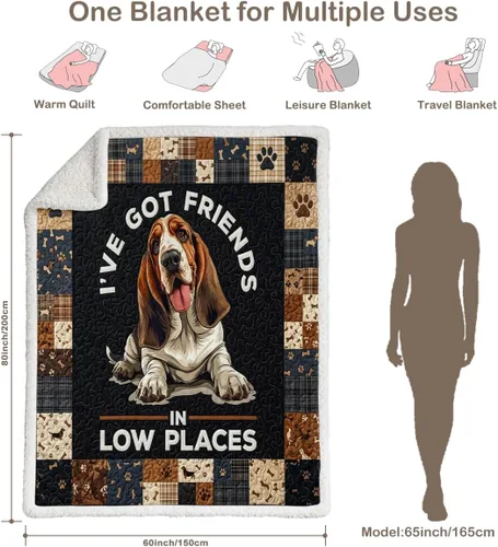 Miniatura 185 de Autumn Teddy Dog Patchwork Sherpa Blanket Fall Cozy Throw Blanket Cute Puppy Quilt Style Warm Soft Blanket for Couch Sofa Bedroom Decor 50x60 Inches