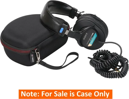 Miniatura 6 de LTGEM - Funda compatible con auriculares Sony MDR7506 Professional de diafragma grande, color negro (solo funda)