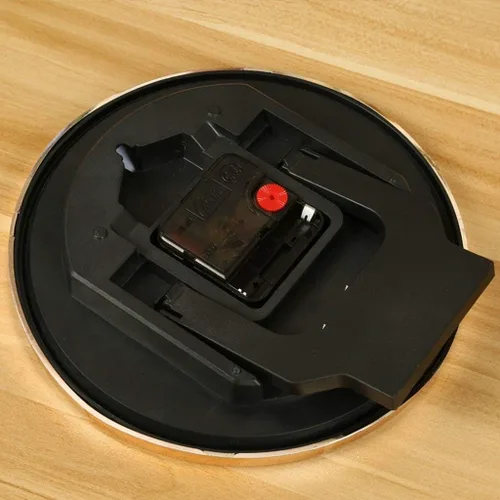 Miniatura 5 de Reloj de pared: cuarzo/batería y reloj de escritorio, de doble uso, silencioso, sin tictac, para el hogar, la cocina, la oficina, la escuela, reloj