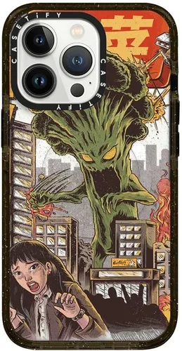 Miniatura 74 de CASETiFY Impact - Funda para iPhone 13 [protección contra caídas de 6.6 pies/compatible con Magsafe] Black Kingsnake, color negro transparente