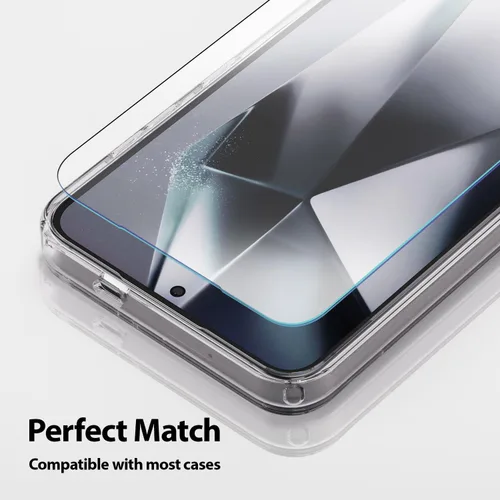 Miniatura 5 de Whitestone DOME EA [Instalación Fácil Mejorada] Protector de pantalla de vidrio templado para Galaxy S24 [2Pack]