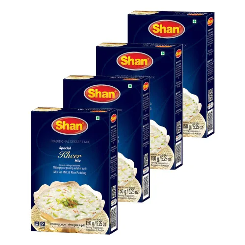 Miniatura 81 de Shan Polvo de crema de mango, 7.05 oz, postre esencial para cualquier ocasión, apto para vegetarianos, bolsa hermética en una caja (paquete de 3)