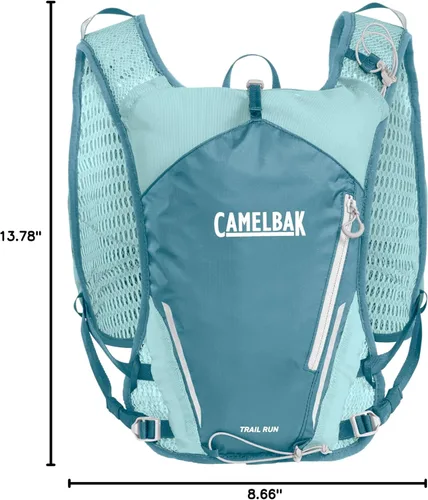 Miniatura 9 de CamelBak Chaleco de hidratación Trail Run para mujer, 34 onzas, azul adriático Azul Adriático 2.0