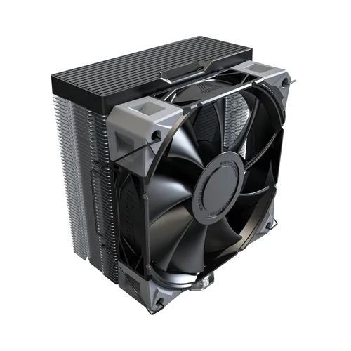MONTECH NX400 - Enfriador de aire de CPU, torre única, 4 tubos de calor avanzados, disipador de calor de 52 aletas, E28, ventilador de presión