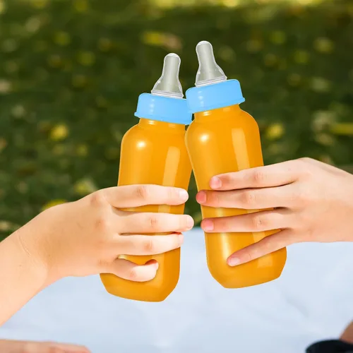 Miniatura 4 de Norme - Botellas de plástico de 9.5 onzas, juego de ducha, regalos de fiesta para decoración de baby shower, regalos de revelación de género