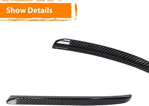 Miniatura 2 de ADIIL - Alerón trasero de estilo fibra de carbono, extensión de aletas compatible con Mini Cooper F55 F56 S/JCW de 2014 en adelante