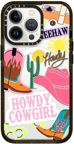 Miniatura 432 de Funda Impact de CASETiFY para iPhone 13 Pro Max con Magsafe - Estuche Claro Cuento de Invierno - Claro Negro Estuche transparente Winter Tale