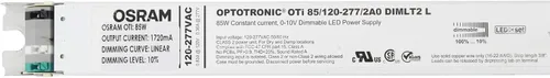 Miniatura 2 de Sylvania 79470 - OTi 85/120-277/2A0 DIMLT2 L Fuente de alimentación LED regulable de 85 vatios 120/277 voltios