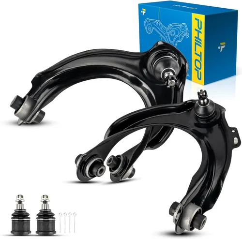 Miniatura 181 de PHILTOP Kit de suspensión delantera de 10 piezas, brazos de control inferiores con juntas de bola, eslabones de extremo de barra estabilizadora