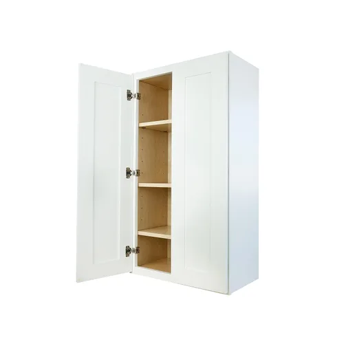 Miniatura 5 de Hollywood Fabiani Design - Armario de cocina de pared de 27 pulgadas de ancho x 12 pulgadas de profundidad x 42 pulgadas de alto, color blanco