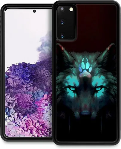 Miniatura 10 de CARLOCA Funda compatible con iPhone 13 Pro, diseño gráfico de identidad negra espiritual lobo, a prueba de golpes, antiarañazos, para iPhone 13 Pro