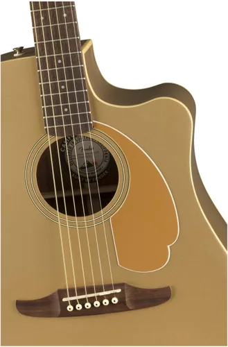 Miniatura 3 de Fender Redondo Player - Guitarra acústica, con garantía de 2 años, bronce satinado, diapasón de nogal