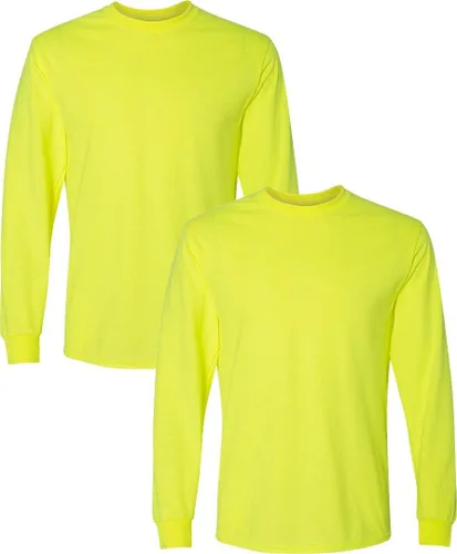 Miniatura 36 de Gildan - Camiseta DryBlend de manga larga para adulto, estilo G8400, paquete de 2