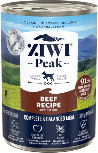 Miniatura 19 de ZIWI Peak - Alimento húmedo enlatado para perros, totalmente natural, alto en proteínas, sin granos, ingredientes limitados, con superalimentos