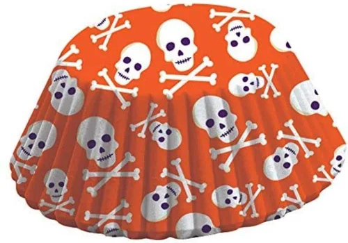 Miniatura 10 de Fox Run Juego de 32 envoltorios de papel de aluminio para magdalenas y magdalenas, color rosa intenso