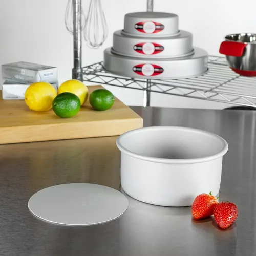 Miniatura 5 de Fat Daddio's - Juego de 2 moldes de aluminio anodizado para pays de queso de 6 x 3 pulgadas, PCC-63PK
