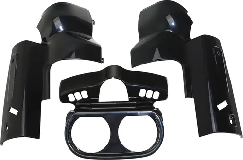 Miniatura 3 de HR3 Carcasa de instrumentos azul medianoche a juego compatible con Road Glide Limited FLTRK 2020 (reemplazo para OEM)