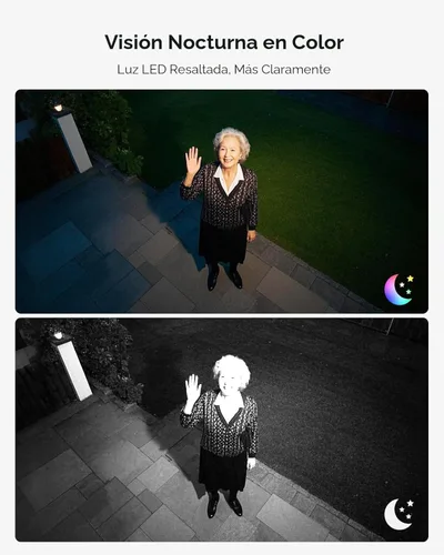 Miniatura 6 de Cámaras de seguridad solar Hiseeu inalámbricas para exteriores, kit de 4 cámaras, sin suscripción, expandible a 10 canales, sistema de cámara de Kit