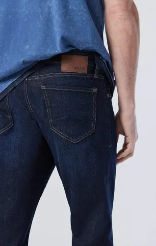 Miniatura 3 de Mavi Matt Mid Rise Pantalones vaqueros relajados de pierna recta para hombre