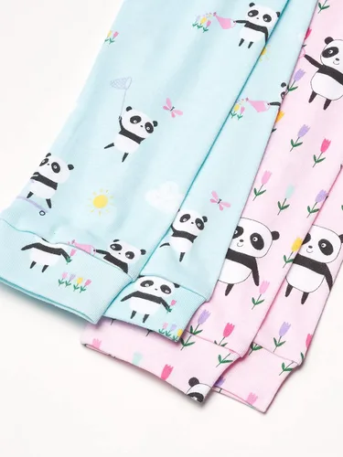 Miniatura 2 de The Children's Place Pijama de algodón de 4 piezas para bebés y niñas pequeñas