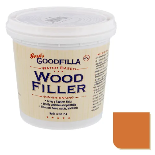Miniatura 6 de Goodfilla Base Neutra, 8 oz, Relleno de Madera y Grano, Teñible, Tintable, Lijable, Cero Residuos, No Tóxico, Fabricado en EE.UU Neutro