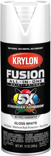 Miniatura 24 de Krylon Fusion - Pintura en aerosol adhesiva todo en uno para uso en interiores y exteriores, 12 onzas, aluminio Icy Grape
