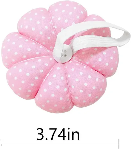 Miniatura 4 de Besplore Pin Cushion - Alfiler de muñeca con diseño de calabaza, color rosa