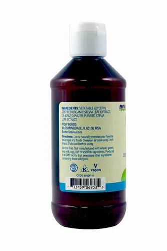 Miniatura 2 de Now Foods Stevia Glicerita, 8 onzas líquidas (paquete de 2)