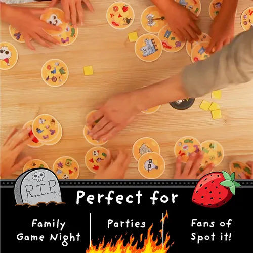 Miniatura 5 de Exploding Kittens – Anarchy Pancakes, de los creadores de Spot It! – Un juego de coincidencias deliciosamente rápido - 2-6 jugadores, a partir de 7