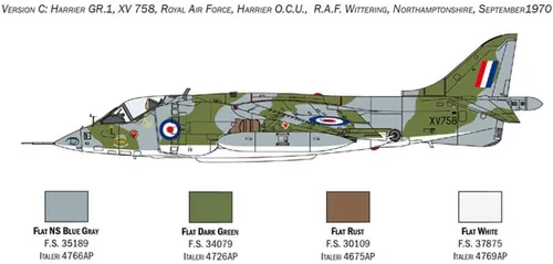 Miniatura 5 de Italeri Hawker Harrier GR.I
