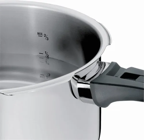 Miniatura 12 de WMF Perfect – Set de cocina rápida de 8.7 in de diámetro 4 litros y medio + cuerpo 3 litros de acero inoxidable para inducción