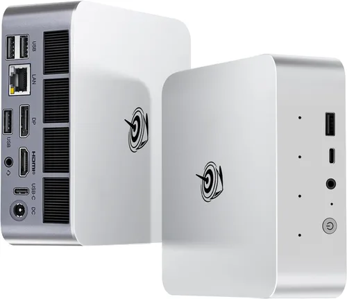Mini PC SER9 PRO+ de Beelink, AMD Ryzen 7 H 255 hasta 4.9GHz (8C/16T), Mini Computadora con 32GB LPDDR5X RAM/1TB PCIe 4.0 x4 SSD AMD Radeon 780M 12