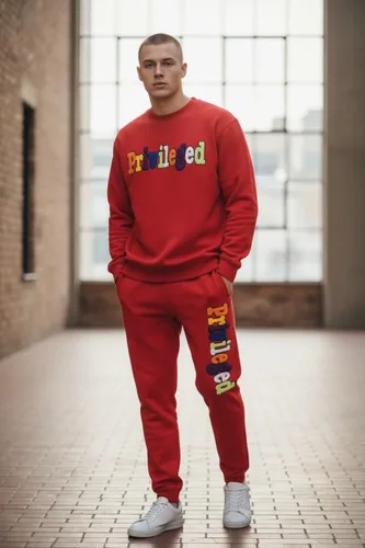 Miniatura 10 de SCREENSHOT APPLIQUE F11966 Premium Fleece Streetwear Chenille EMB Crew Neck Sweatshirt - Classic Fit