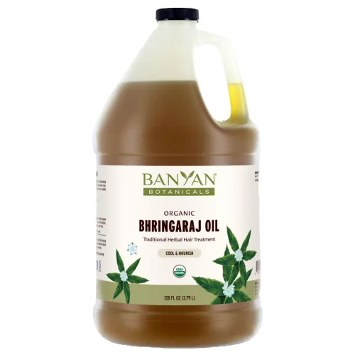Miniatura 10 de Banyan Botanicals Aceite orgánico de Bhringaraj – Apoya el crecimiento saludable del cabello – Aceite hecho con métodos tradicionales – 8 onzas