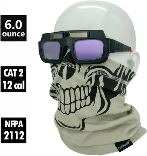 Miniatura 19 de Fullsheild FR - Máscara facial resistente al fuego, cubierta completa, polaina para el cuello, para soldar, caza, ejército, trabajo militar
