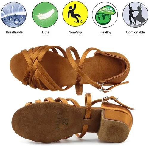Miniatura 3 de Chiximaxu - Zapatos de baile latinos de baile para bodas y fiestas