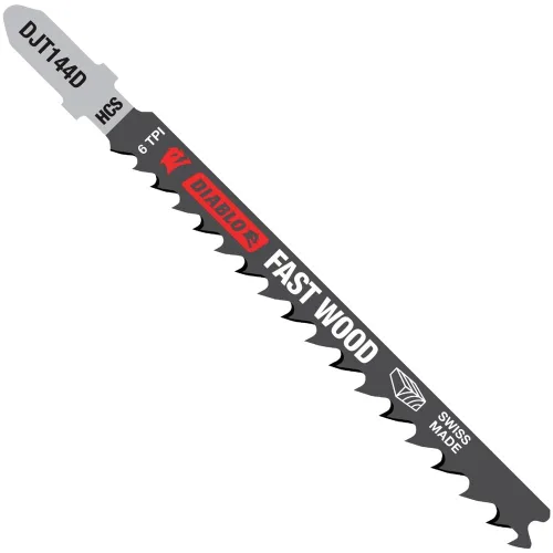 Miniatura 14 de Diablo Hojas de sierra de calar bimetálicas para corte de madera superior e inferior de acabado ultrafino, 4-5/8 pulgadas, 12 TPI, paquete de 5