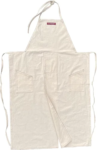 Miniatura 10 de BLUE DENIM, el delantal original dividido superpuesto para alfareros, chefs, jardineros, artistas, hombres y mujeres Azul Denim